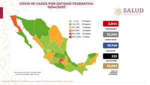 Asciende a 233 la cifra de muertos en México por Covid-19