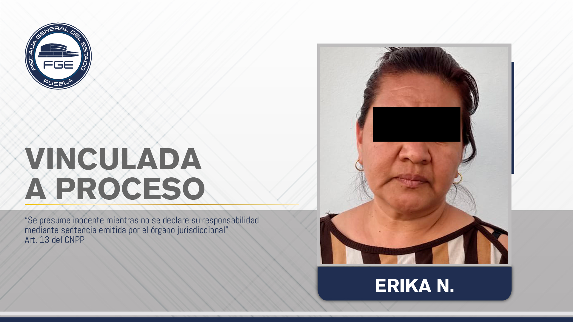 En prisión preventiva mujer señalada de homicidio y motín