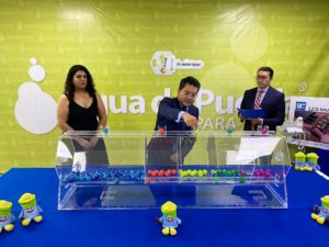 Agua de Puebla realiza sorteo para usuarios cumplidos