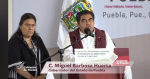 El Gobierno de Puebla, estará del lado de los más pobres en esta pandemia: Barbosa