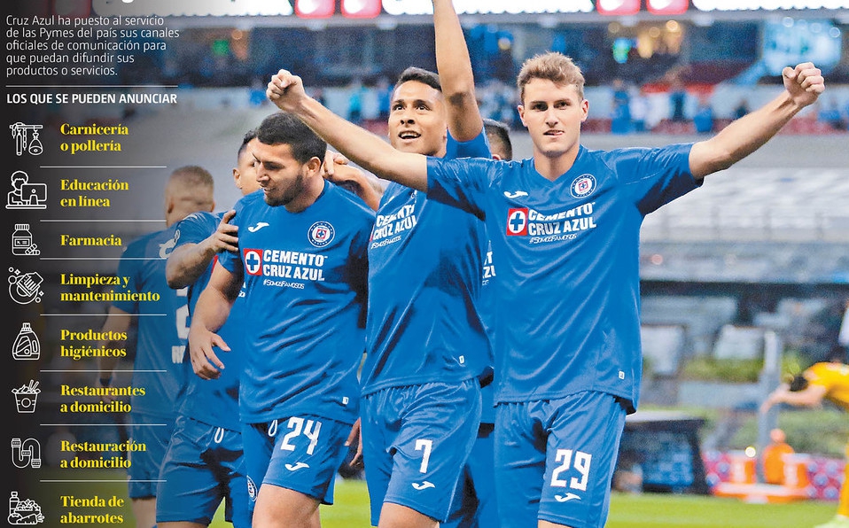 Cruz Azul echará la mano a las Pymes