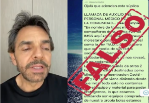 IMSS pide a Eugenio Derbez no difundir ‘fake news’