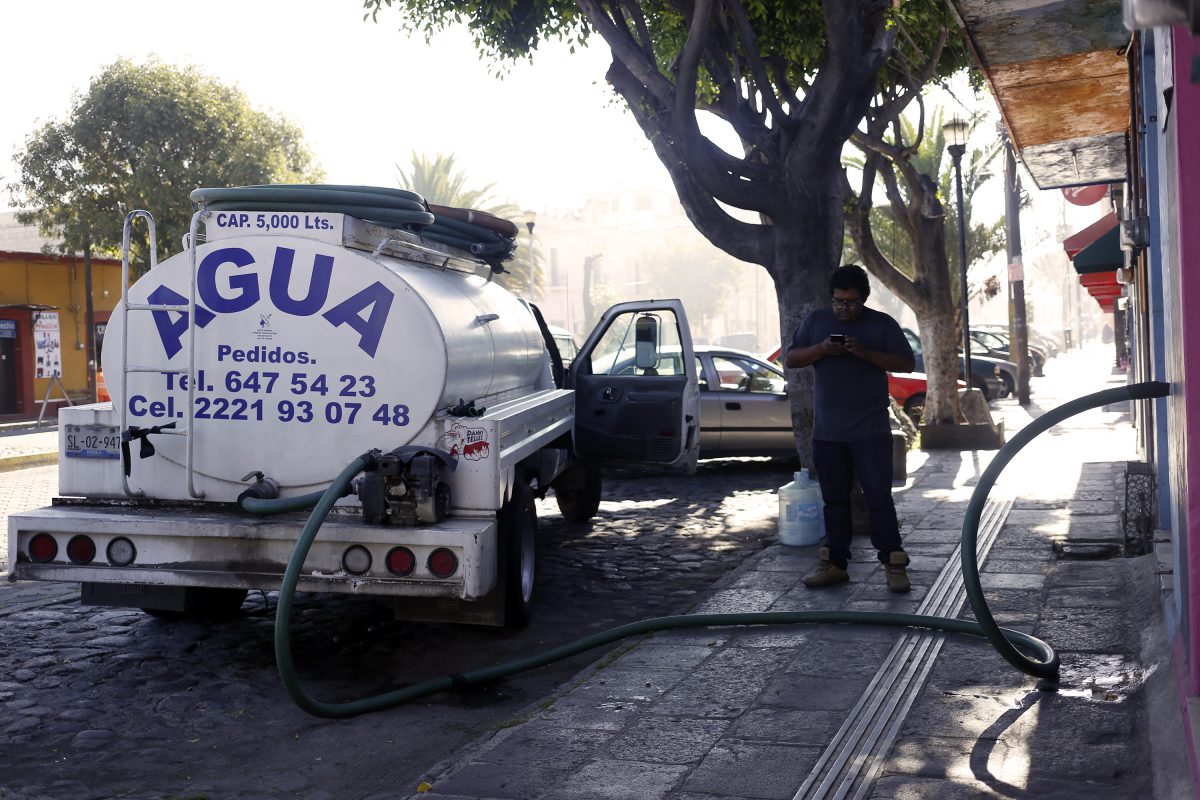 Gobierno estatal enviará 400 pipas diarias al municipio de Puebla durante la pandemia