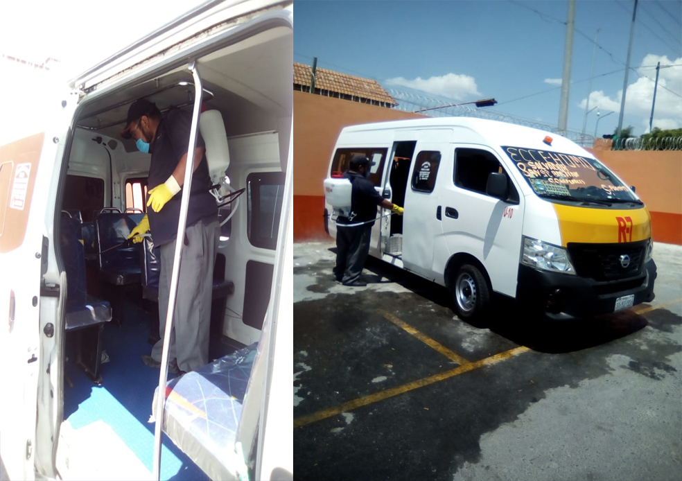 Inspecciona Movilidad y Transporte limpieza de 85 unidades en Tepeaca