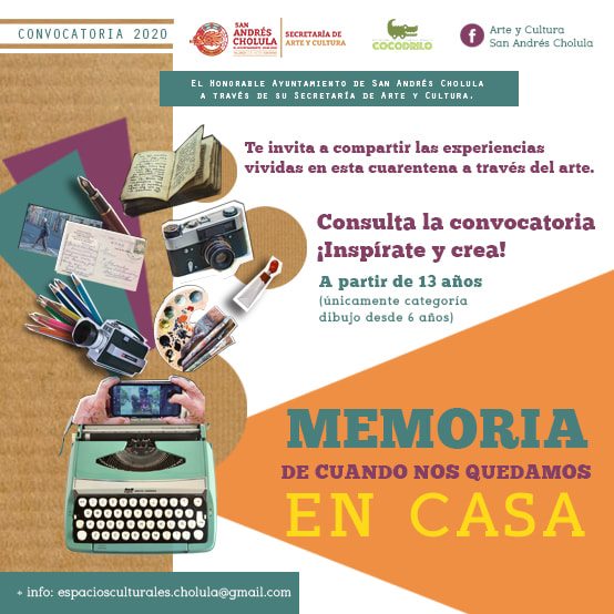 Lanzan programa “Memoria de cuando nos quedamos en casa”