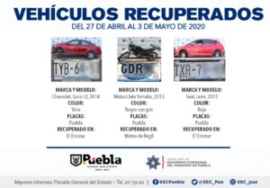 Recuperan 14 vehículos; nueve con reporte de robo