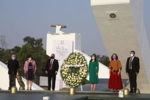 Gobierno de la ciudad de Puebla conmemoran 158 años de la batalla del 5 de Mayo