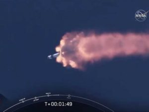 Despega con éxito la Crew Dragon de SpaceX y EU vuelve al espacio