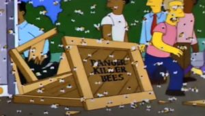 Guionista de Los Simpson admite que la serie predijo coronavirus y avispones asesinos
