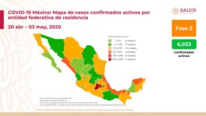 México supera los 23 mil casos por coronavirus; van 2,154 muertes