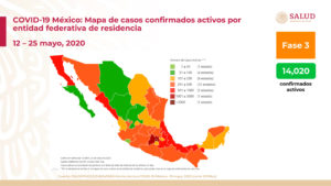 Van 71 mil 105 casos de COVID-19 y siete mil 633 defunciones Salud