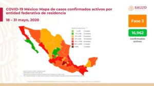 Asciende a 9,930 la cifra de fallecidos por COVID-19 en México, van 90,664 casos confirmados
