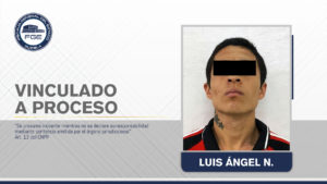Vinculan a proceso a Luis Ángel por violación a una niña de 13 años