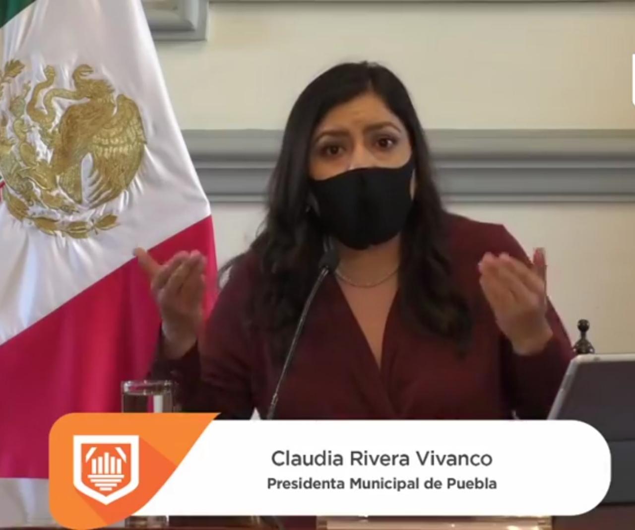 Siguen a disposición del gobierno del estado los 15 mdp: Claudia Rivera