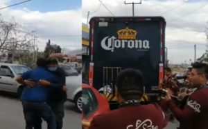 Habitantes de Saltillo celebran llegada de cerveza