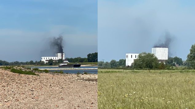 En Holanda se incendia planta nuclear en una zona habitada