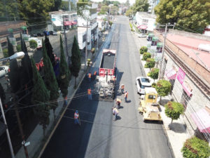 Con una inversión de 12 mdp avanzan los trabajos de rehabilitación de calles en la capital poblana