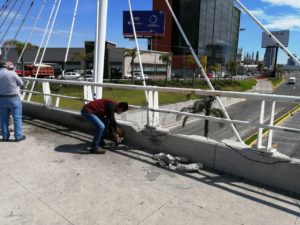 Sin afectaciones por sismo el puente vial Atlixcáyotl: Protección Civil SACH