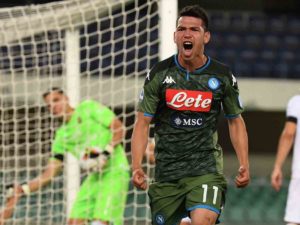 ‘Chucky’ Lozano reaparece con gol en triunfo del Nápoles