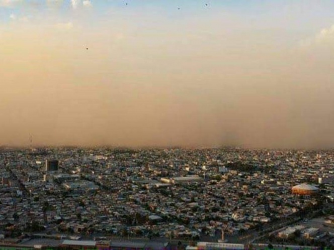 ¿Es Polvo del Sahara la nube en Torreón? Conagua lo aclara