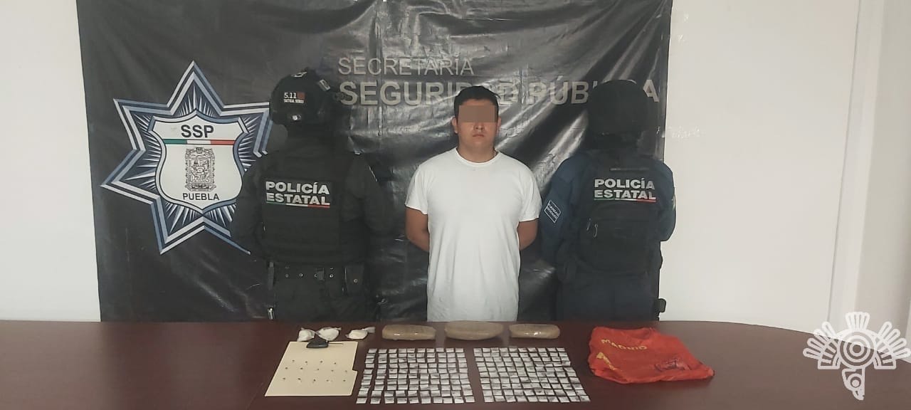 Captura Policía Estatal a dos presuntos narcomenudistas de “La Patrona”