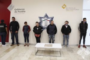 Detiene Policía Estatal a banda dedicada al robo en transporte público y narcomenudeo