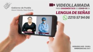 Lanza gobierno programa de diagnóstico de covid-19 para personas con discapacidad auditiva