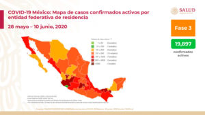 México supera las 15 mil muertes por COVID-19; confirman más de 129 mil contagios