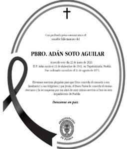 Pierde la vida un sacerdote más por covid-19