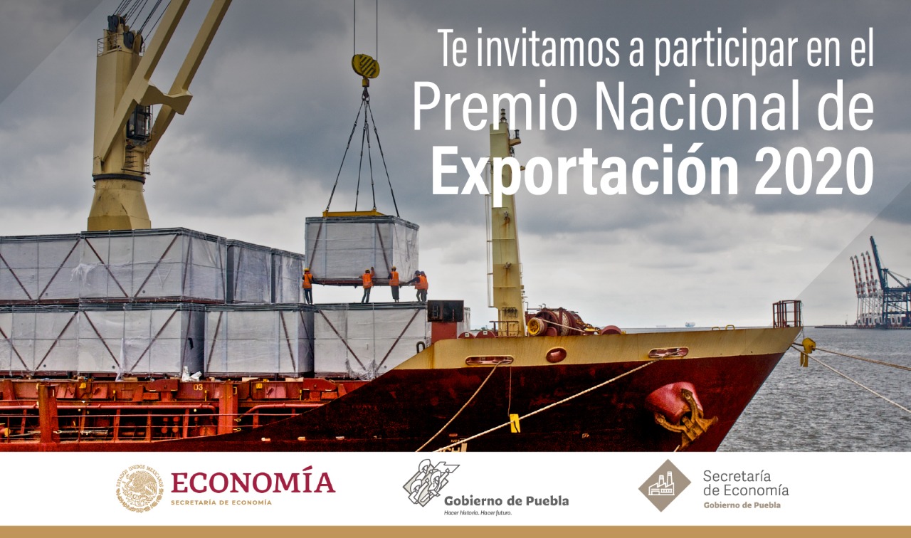 Se suma Puebla al Premio Nacional de la Exportación