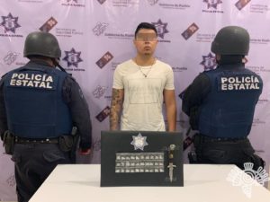Policía estatal y municipal de Tehuacán detienen a colombiano operador del sistema “gota a gota”