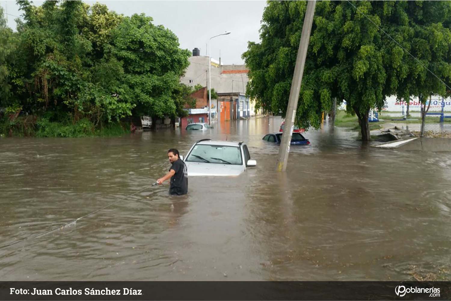 Son identificadas 59 zonas que se inundan en la capital poblana