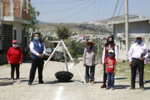 Mejora Ayuntamiento de Puebla infraestructura básica en colonias del sur