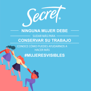 #MujeresVisibles: Secret lanza campaña contra la desigualdad laboral