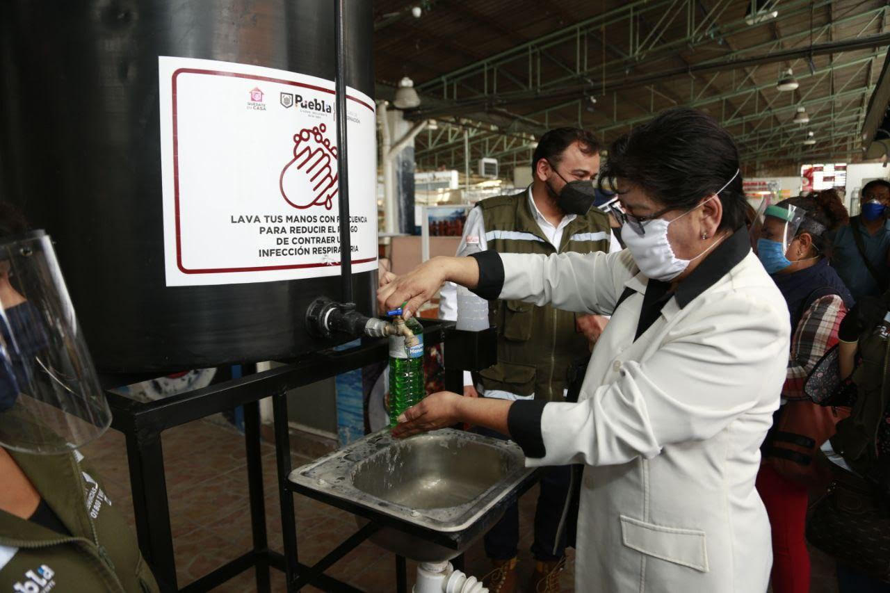 Realizan acciones de sanitización en La Acocota