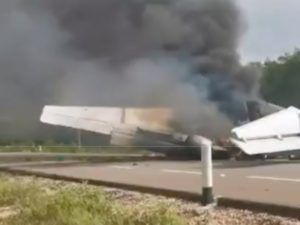 Cae avioneta en Quintana Roo; investigan actividad ilícita