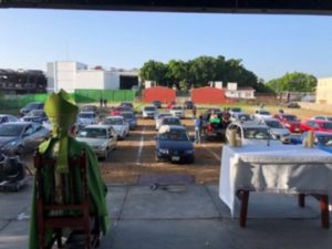 Celebran ‘auto-misa’ en Cuernavaca, Morelos