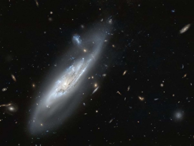 Telescopio Hubble capta una galaxia fantasmal