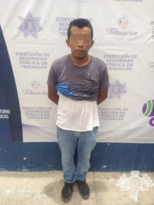 Detienen policías estatal y municipal a “El Chica Mala” en Tehuacán