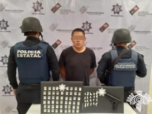 Captura Policía Estatal y de Tehuacán a presunto integrante de “Los Socios”