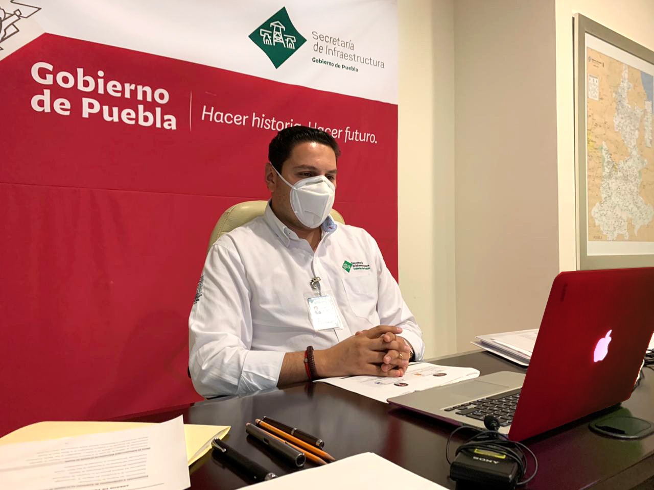 La obra pública se retomará con semáforo epidemiológico: Gámez Murillo