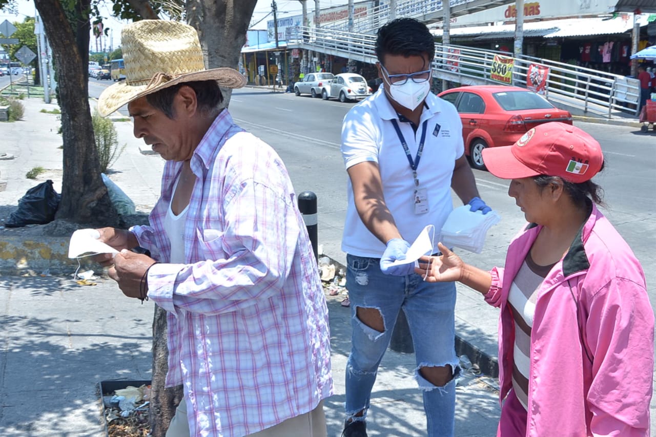 Invita Secretaría de Salud a usuarios de Ruta a crear un hábito, el uso de cubrebocas