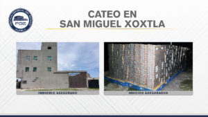 Fiscalía Puebla recuperó más de 90 mil latas de atún robadas