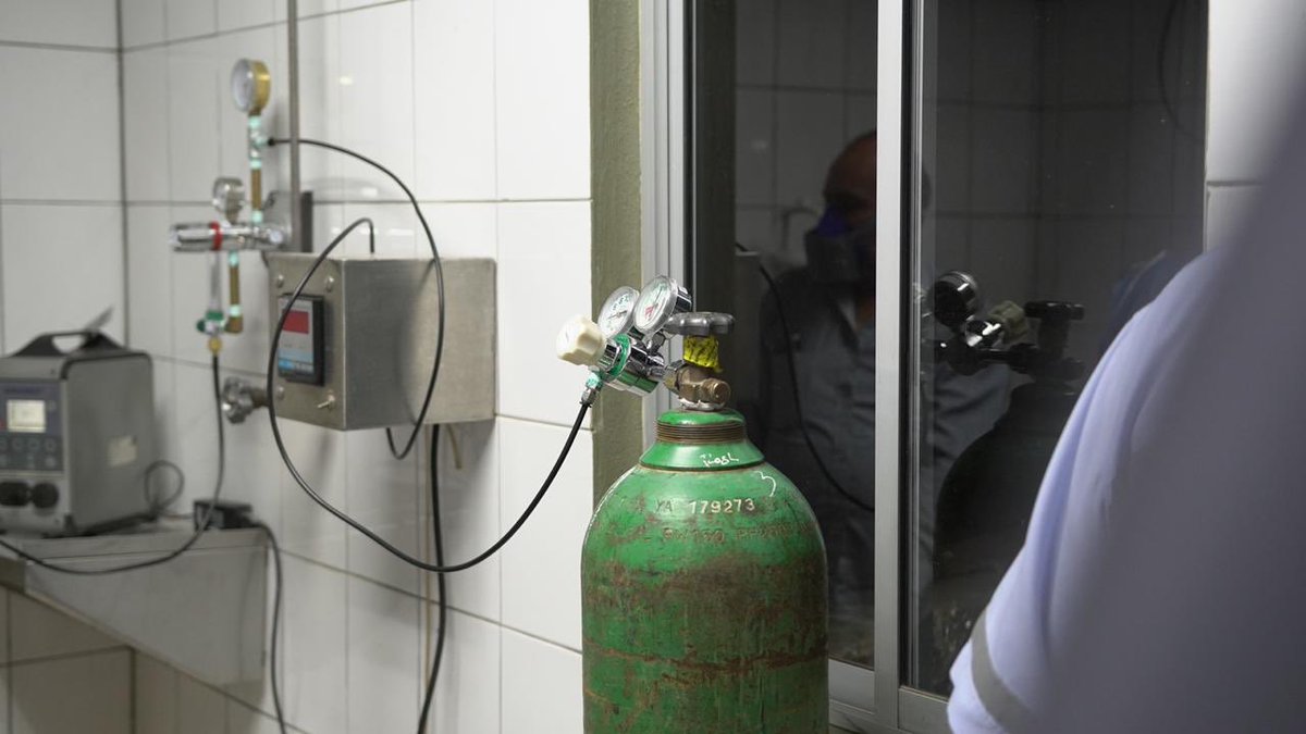 Puebla no tiene problemas con el abasto de tanques de oxígeno para pacientes covid-19