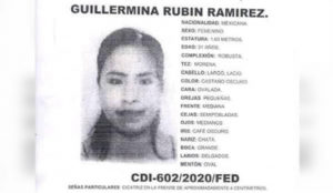 Fue desmembrado el cuerpo de Guillermina Rubín