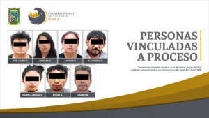 Vinculados a proceso presuntos integrantes de banda delictiva