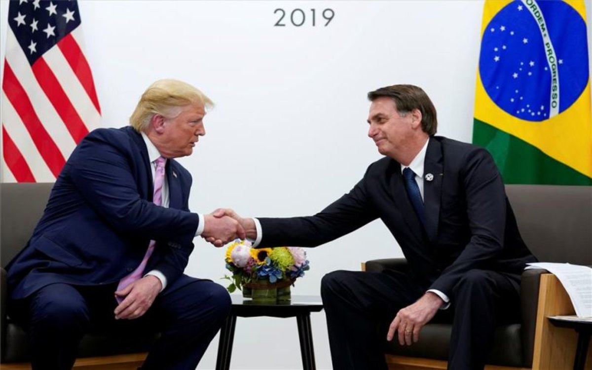 Bolsonaro espera que Trump logre la reelección en noviembre