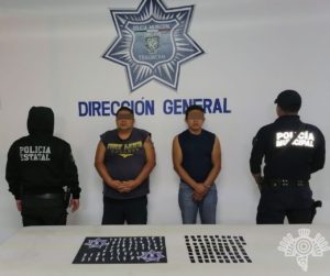 Dos de la banda de “Las Bigotonas” son detenidos por las policías Estatal y municipal en Tehuacán