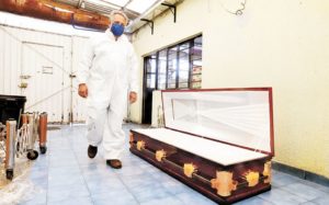 Agencias funerarias incrementaron su servicio en un 40% a consecuencia de la pandemia