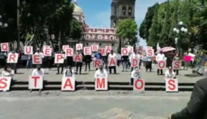 Trabajadores del sector turístico se manifiestan